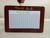 Brown Wooden Money Bank
